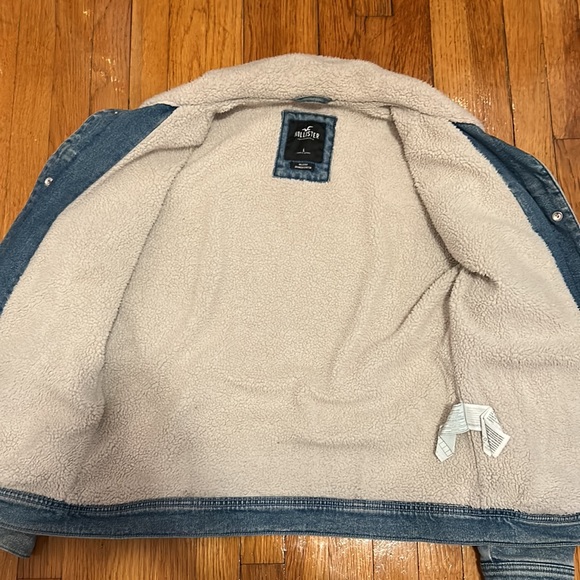 Hollister Sherpa Denim Jacket - Picture 3 of 4